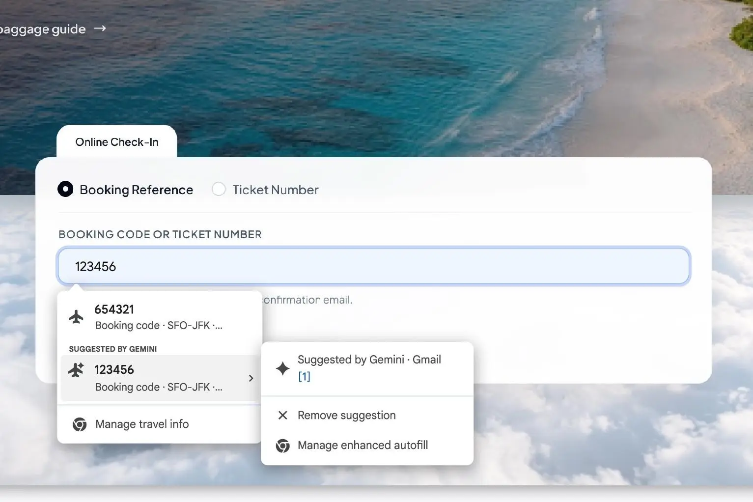 Chrome vult formulieren voortaan in met gegevens uit je Gmail