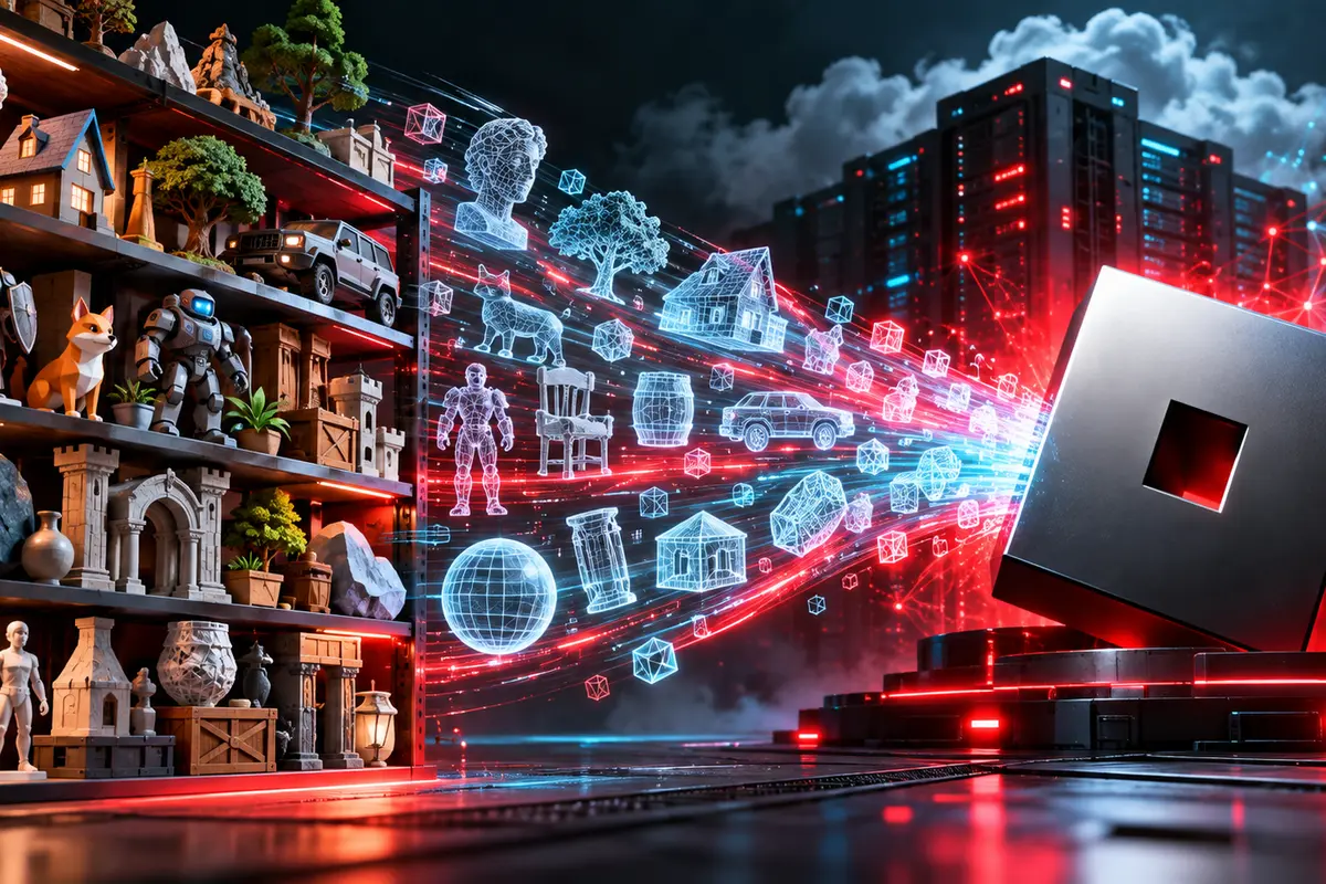 Crawler met Roblox-adres haalde 145 GB aan 3D-modellen binnen