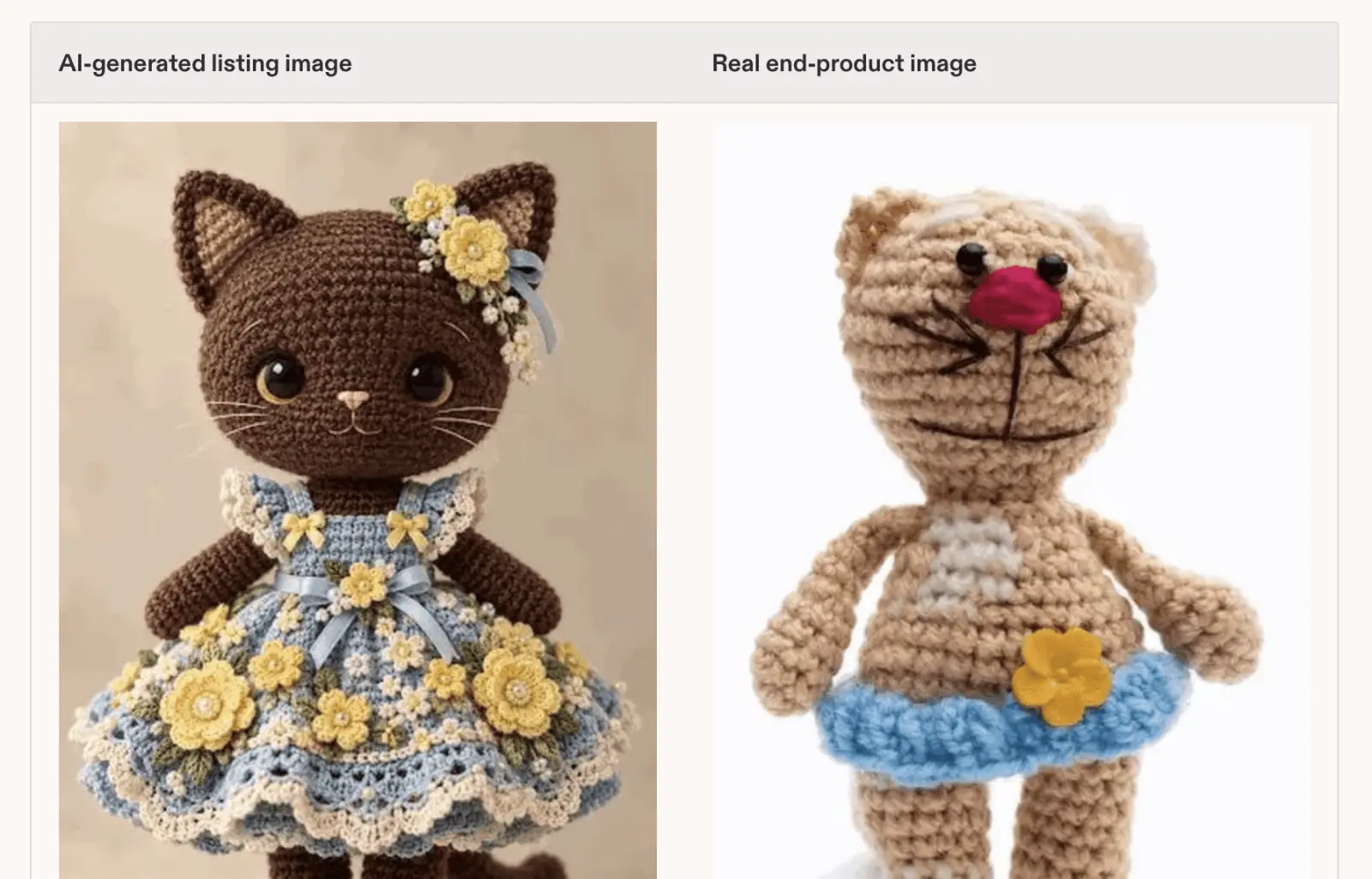 Etsy eist echte productfoto's om AI-rommel te weren