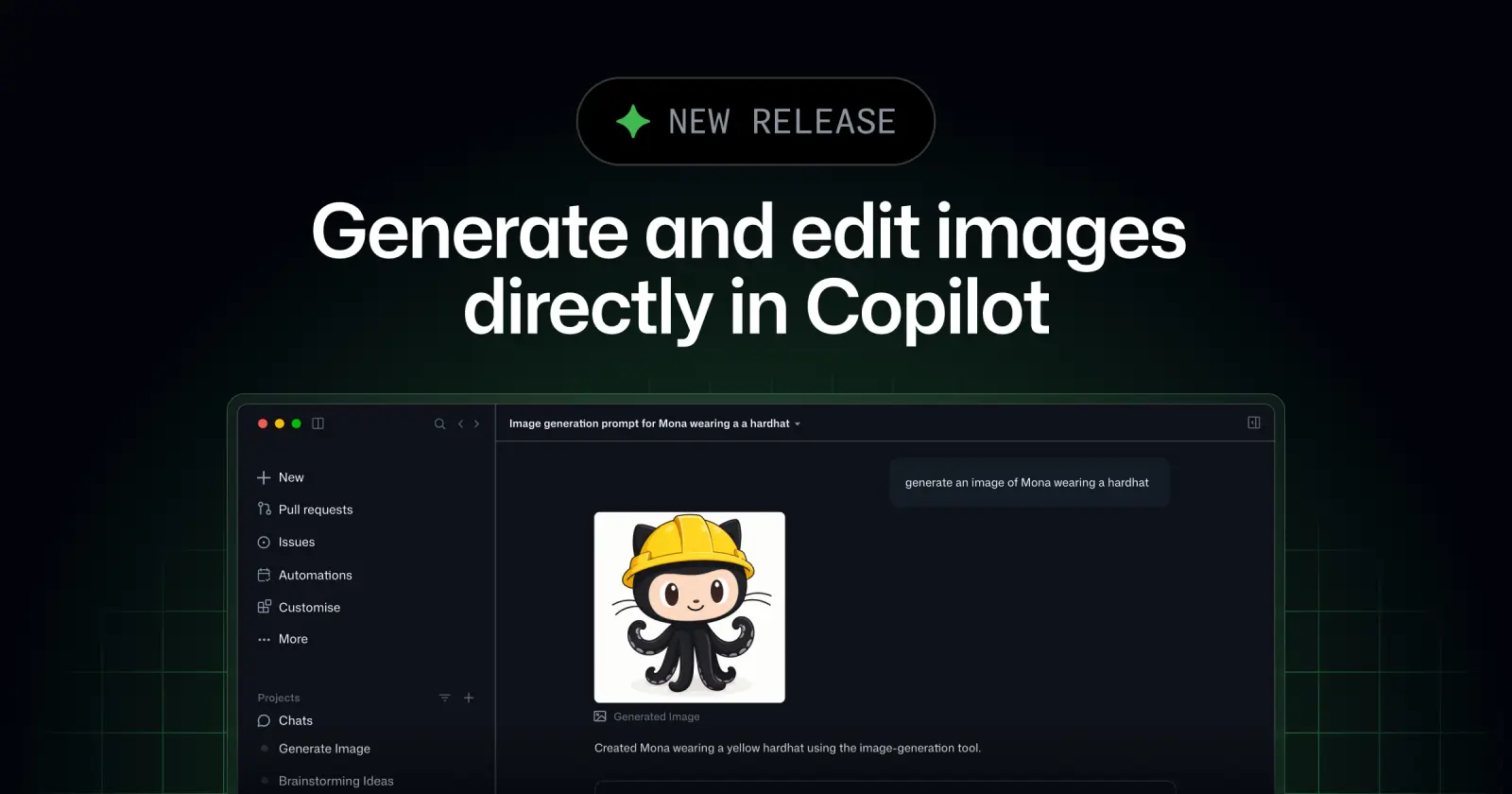 GitHub Copilot maakt nu zelf afbeeldingen voor je project