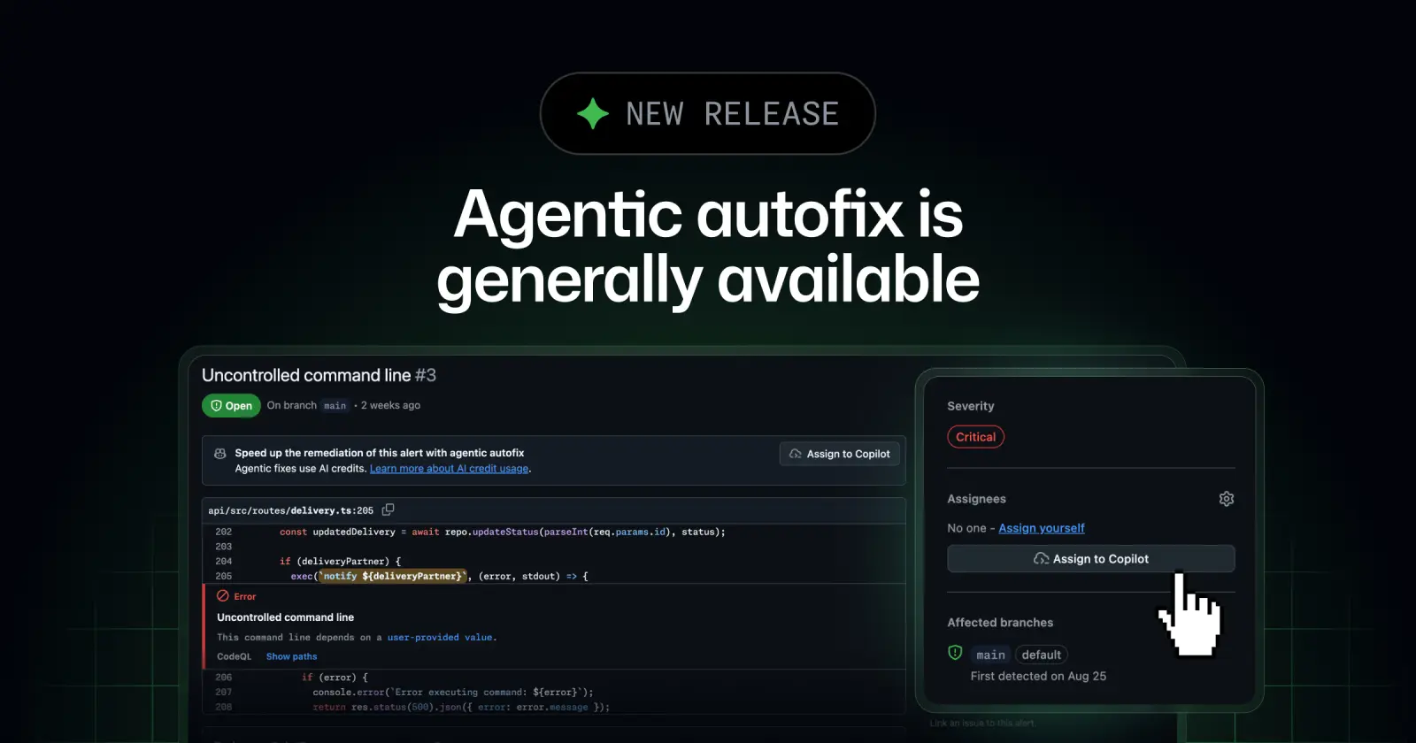 GitHub laat Copilot zelf beveiligingslekken in je code dichten