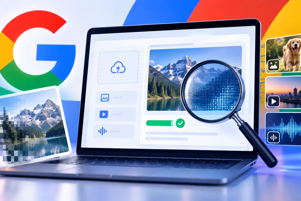 Google stelt SynthID Detector open: zo check je of beeld of geluid een AI-watermerk heeft