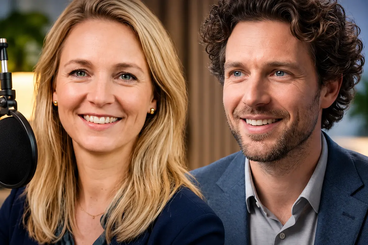 Podcast met AI-presentatoren die niet bestaan maakt kans op Dutch Podcast Award